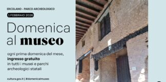 1° febbraio, #domenicalmuseo: ingresso gratuito al Parco Archeologico di Ercolano
