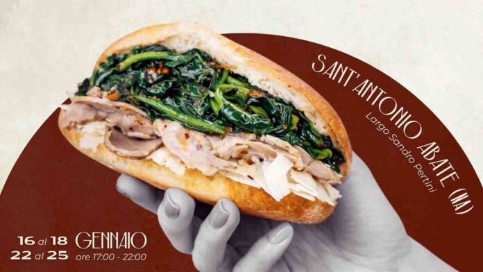 Sant’Antonio Abate, torna la Sagra della Porchetta: otto giorni di festa tra tradizione, musica e sapori locali