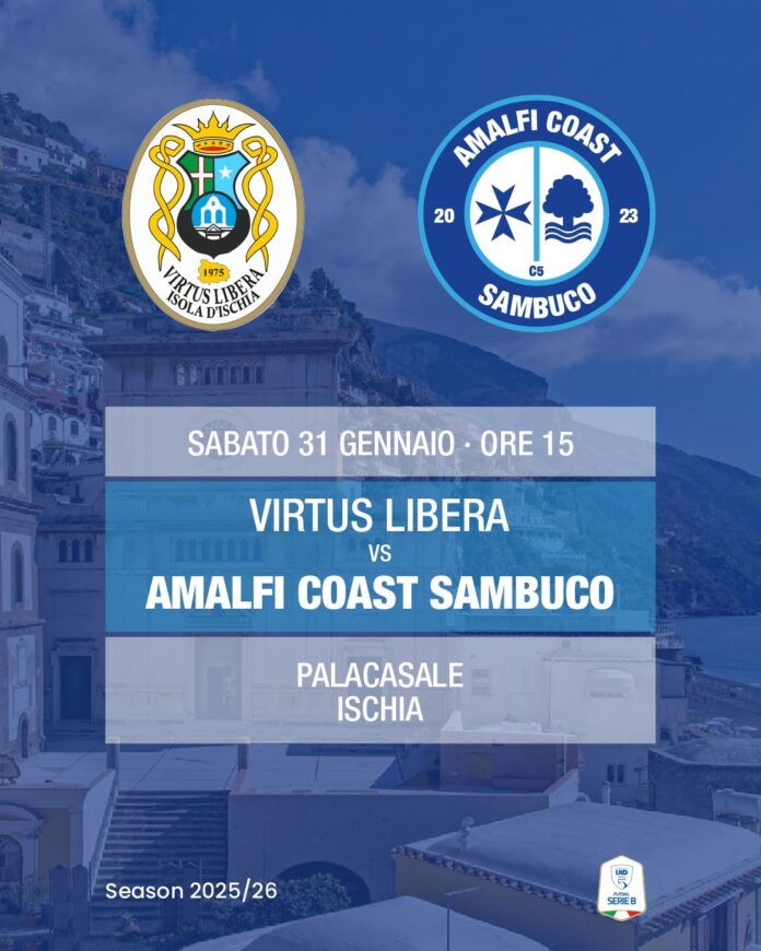 Amalfi Coast Sambuco ospite della Virtus Libera, trasferta di fuoco in casa della seconda forza del girone Amalfi Coast Sambuco ospite della Virtus Libera, trasferta di fuoco in casa della seconda forza del girone