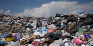 Rifiuti abbandonati a cielo aperto