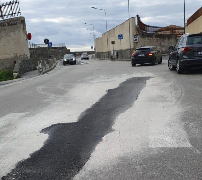 Torre Annunziata lavorimanto stradale