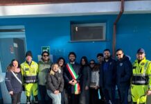 Pimonte, scoperta la targa accanto al defibrillatore al campo San Michele Pimonte, scoperta la targa accanto al defibrillatore al campo San Michele