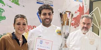 Il napoletano Antonio Carino conquista al Sigep di Rimini 2026 l'oro assoluto per la migliore granita d'Italia, proposta nella specialità al mandarino