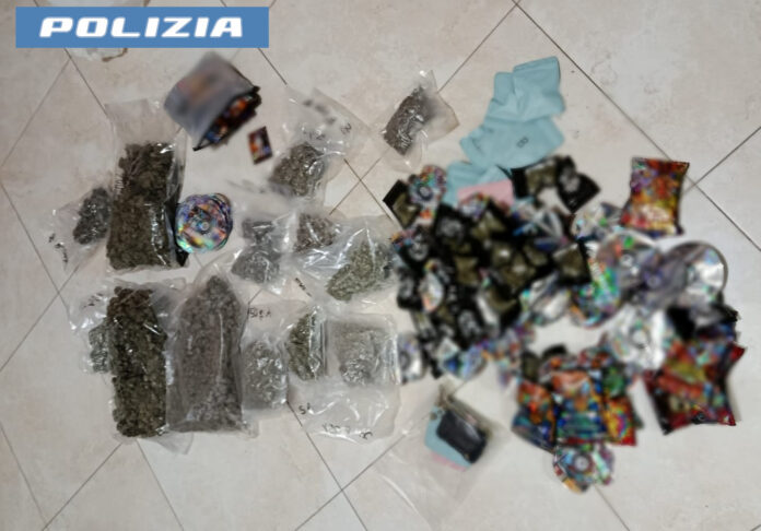 Marano di Napoli: sorpreso in casa con oltre 3 chili di droga. Arrestato dalla Polizia