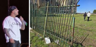 Scampia, Geolier riqualifica il campetto del Lotto G: i bambini lo chiameranno “Geolier Stadium”