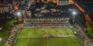 Castellammare di Stabia, Vicinanza: «Eventi privati allo stadio Menti mai autorizzati. Pronte azioni contro i responsabili»