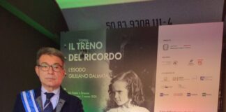 Il “Treno del Ricordo” fa tappa a Salerno: omaggio alle vittime delle foibe e all’esodo giuliano-dalmata