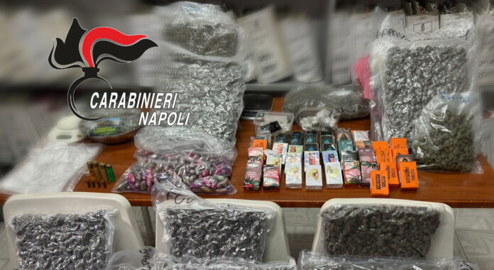 Brusciano: ovuli, panetti e chili di droga. Operazione dei Carabinieri tra i casermoni della “219”