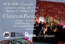 “Chitarra e Poesia”, sabato 21 febbraio musica e parole all’Hubside Spazio Libero