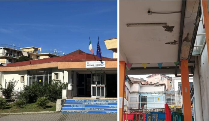Gragnano scuola pericolo