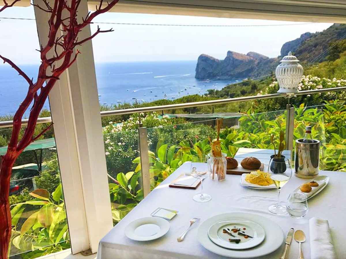 Il ristorante Quattro Passi di Nerano