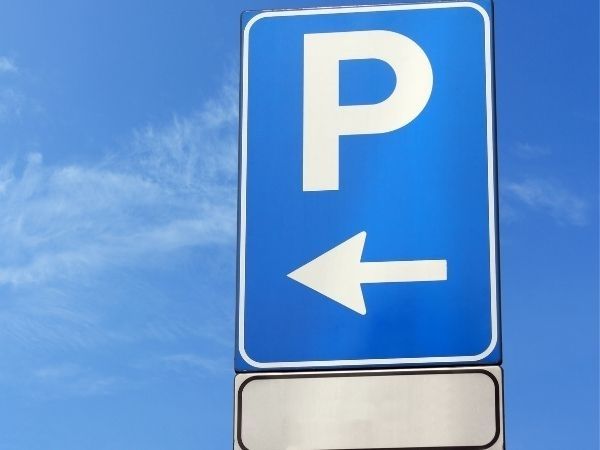 Parcheggio Segnala stradale parcheggio