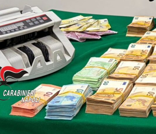 Sequestrati 800mila euro