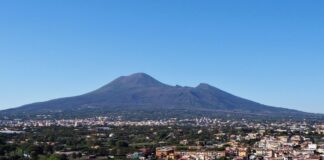 Veduta del Vesuvio