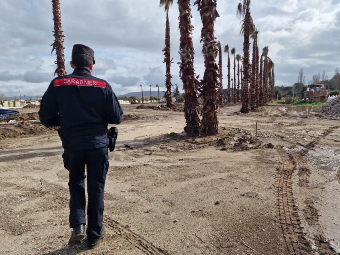 Giugliano in Campania, sequestrato cantiere edile abusivo: cinque persone denunciate