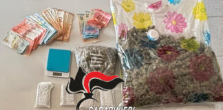 Giugliano, quasi 3 chili di droga nascosti tra i detersivi: arrestato 36enne