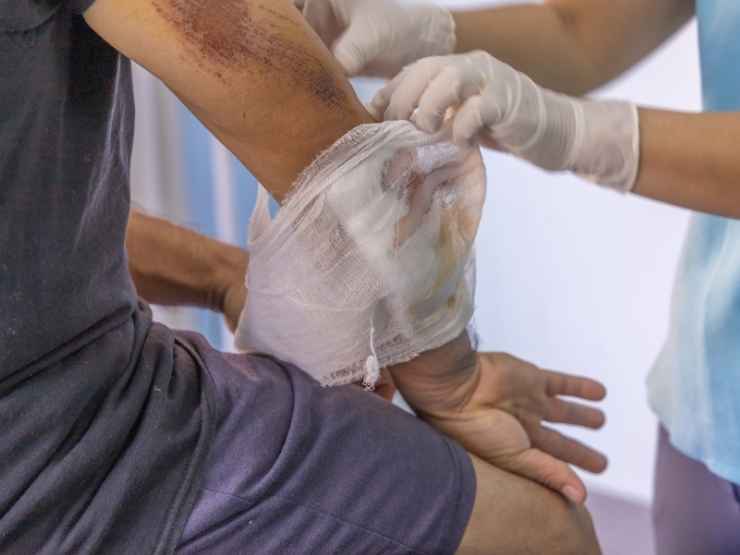 Ferita cronica da curare