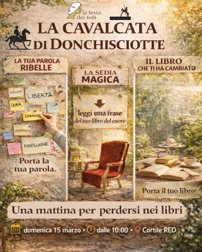 Nola, “La Cavalcata di Donchisciotte”: una mattinata tra libri e lettura condivisa