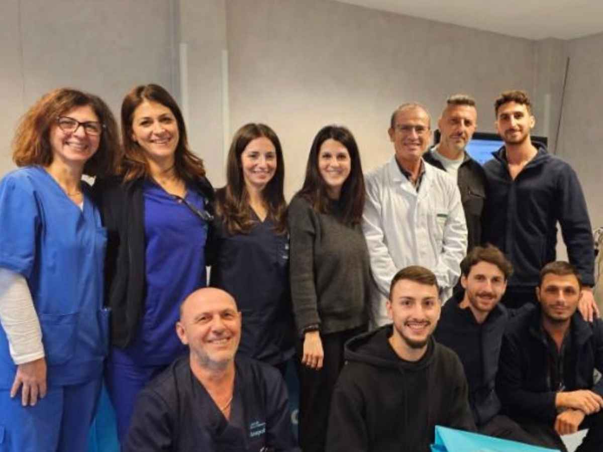 Marino Ciliberti ed il suo team