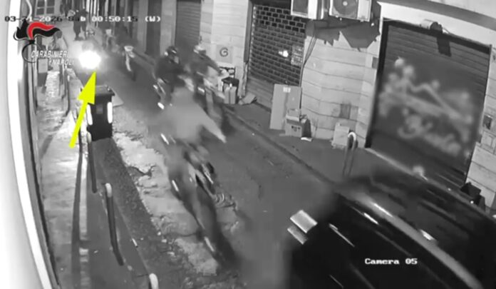 Motocros in gara tra i vicoli al Vomero