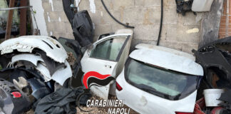 Villaricca, officina abusiva in un garage: arrestato 44enne